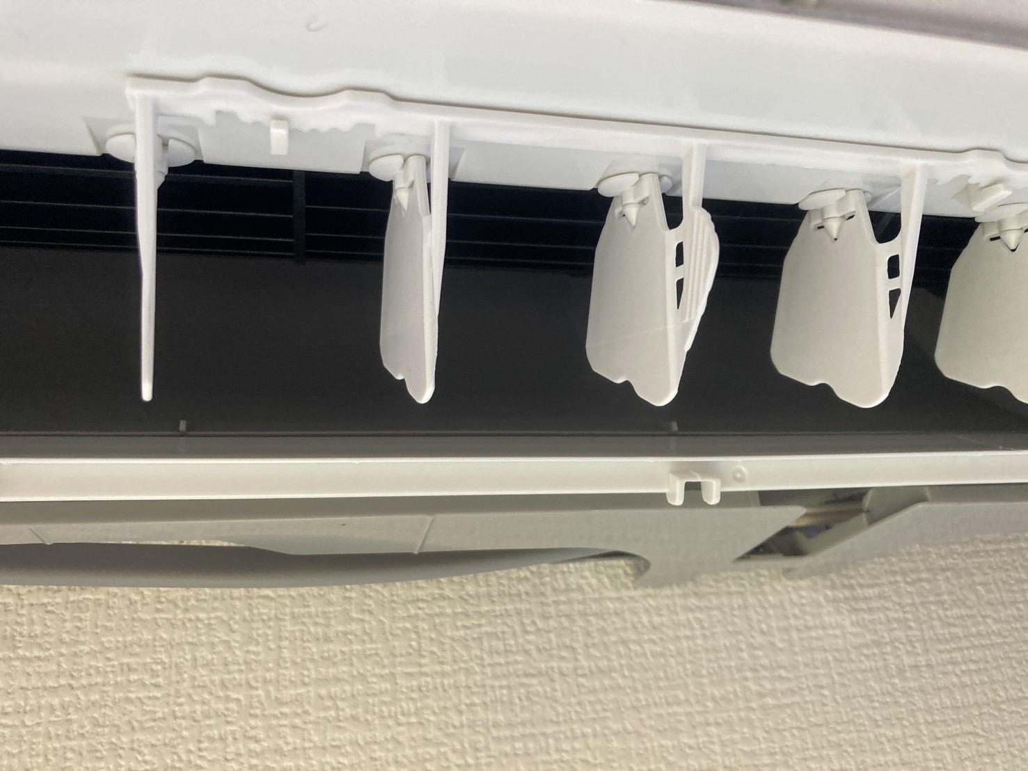洗浄後の吹き出し口送風ファン