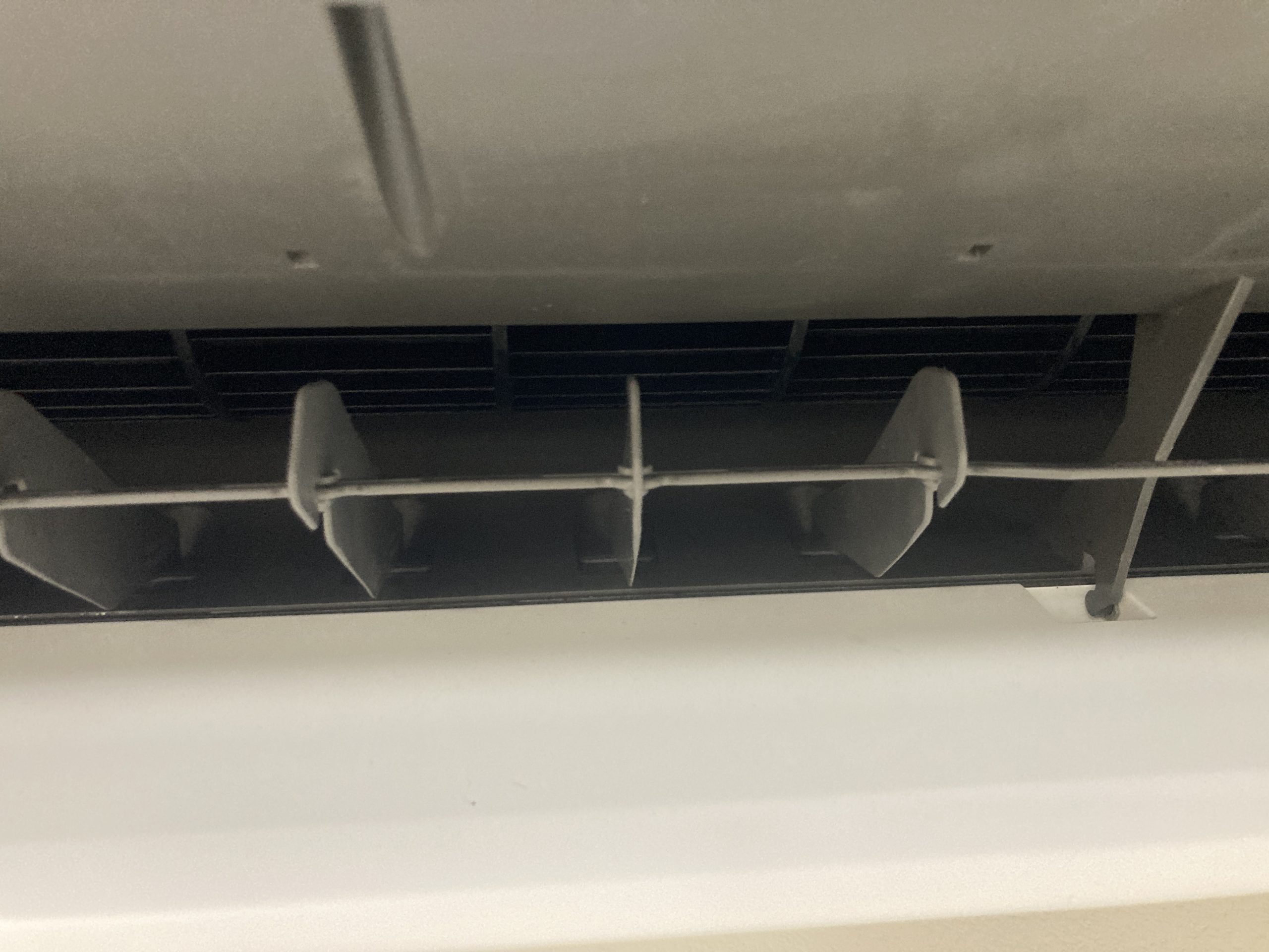 清掃後の吹き出し口