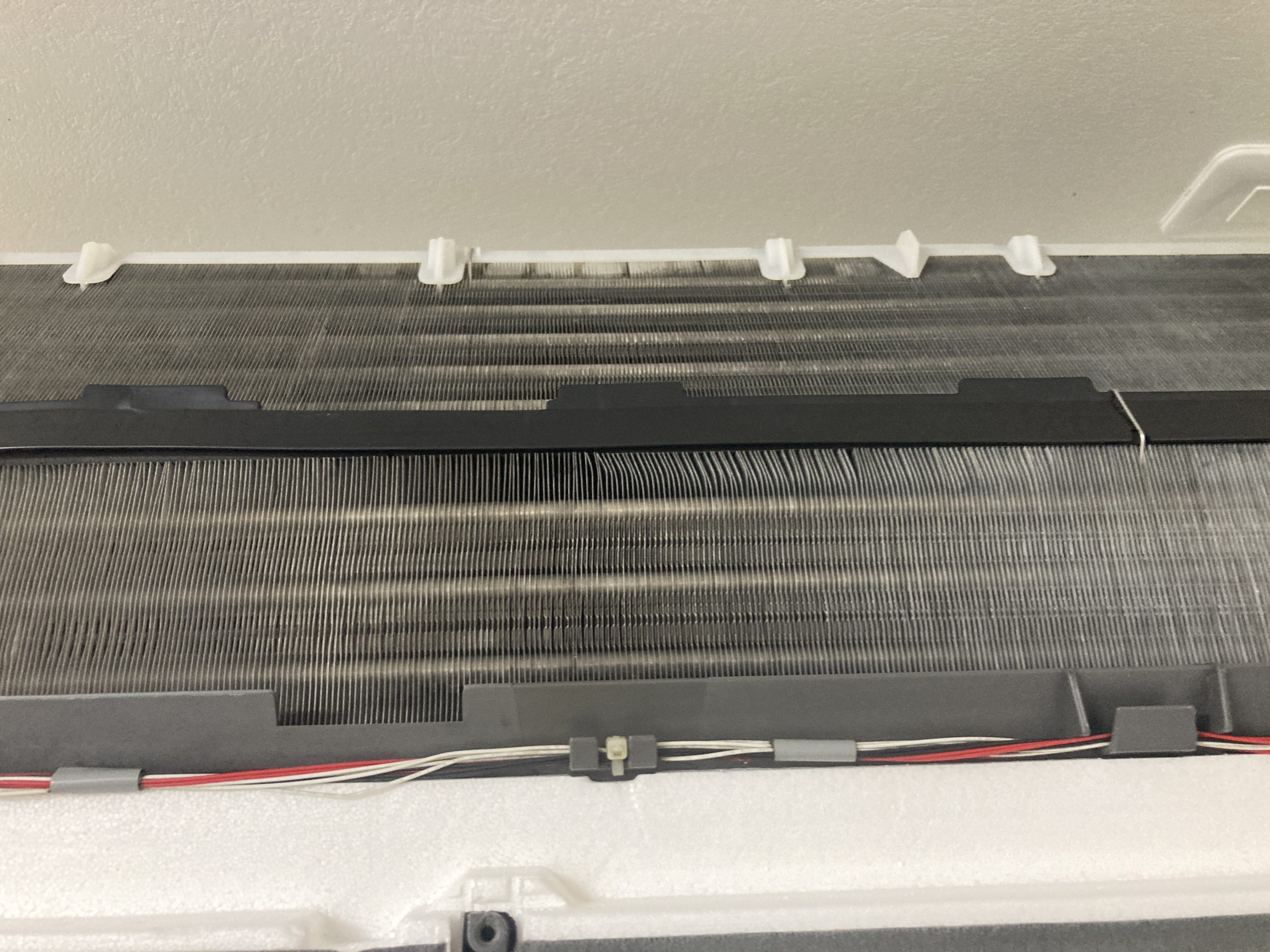 洗浄後のアルミフィン