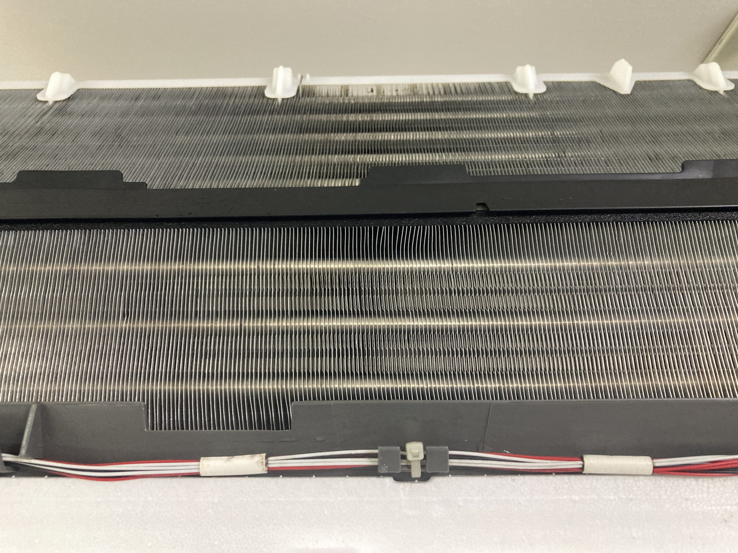 洗浄後の熱交換器