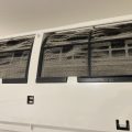 エアコンのホコリが詰まったフィルター