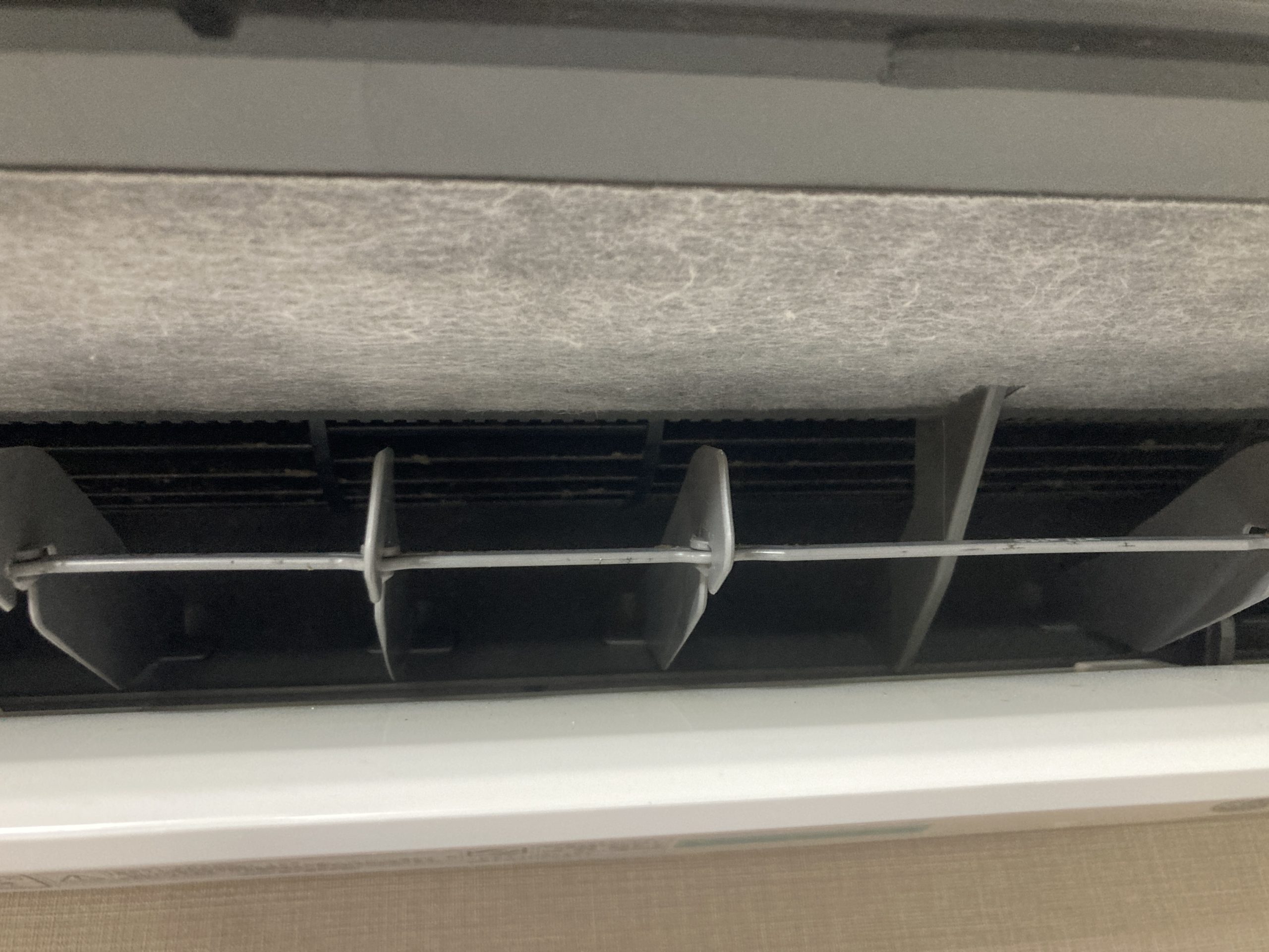 外観はキレイでも内部には汚れが残っていました