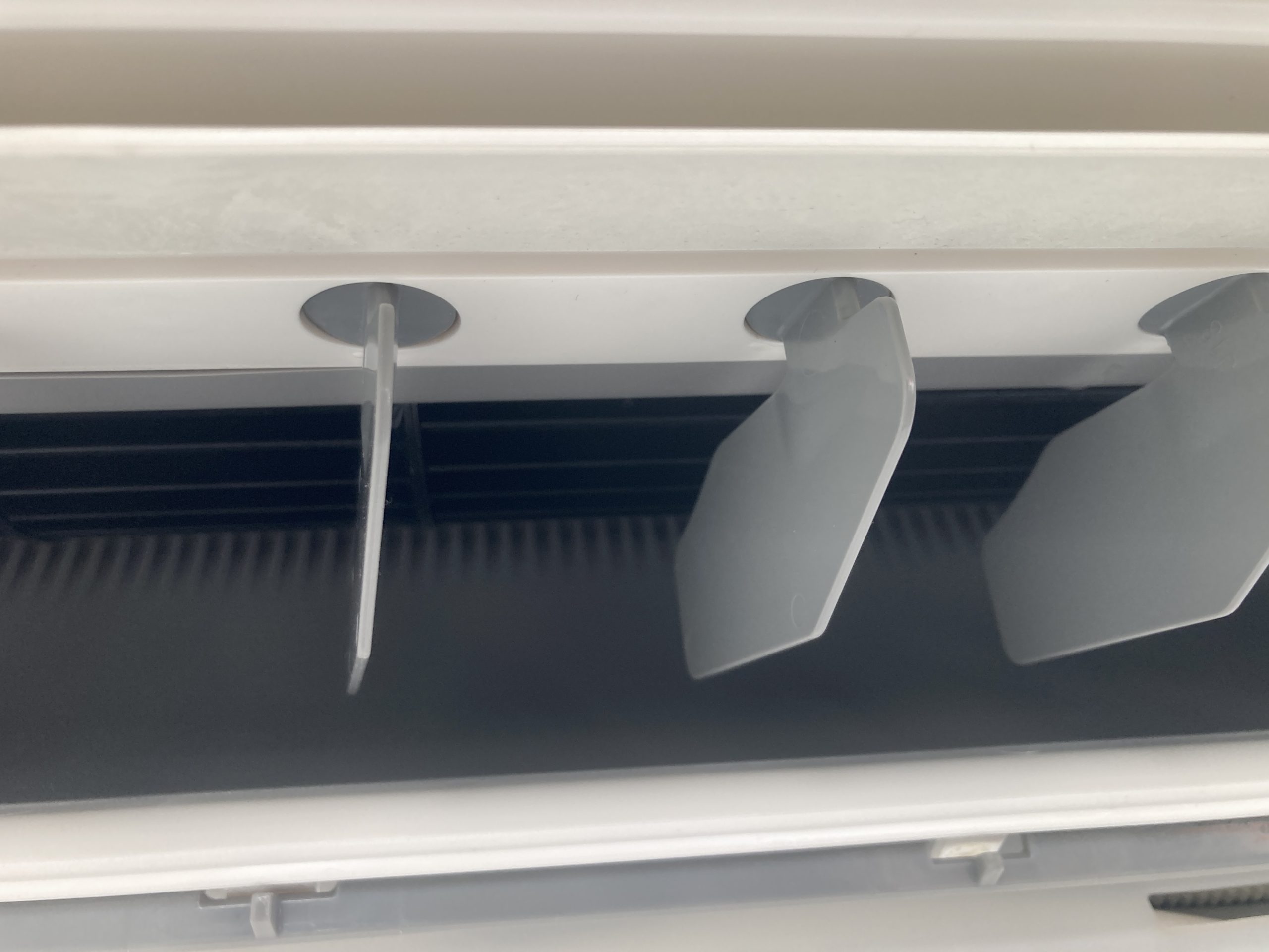 エアコンクリーニング後の吹き出し口 福岡市西区 ダイキンエアコン