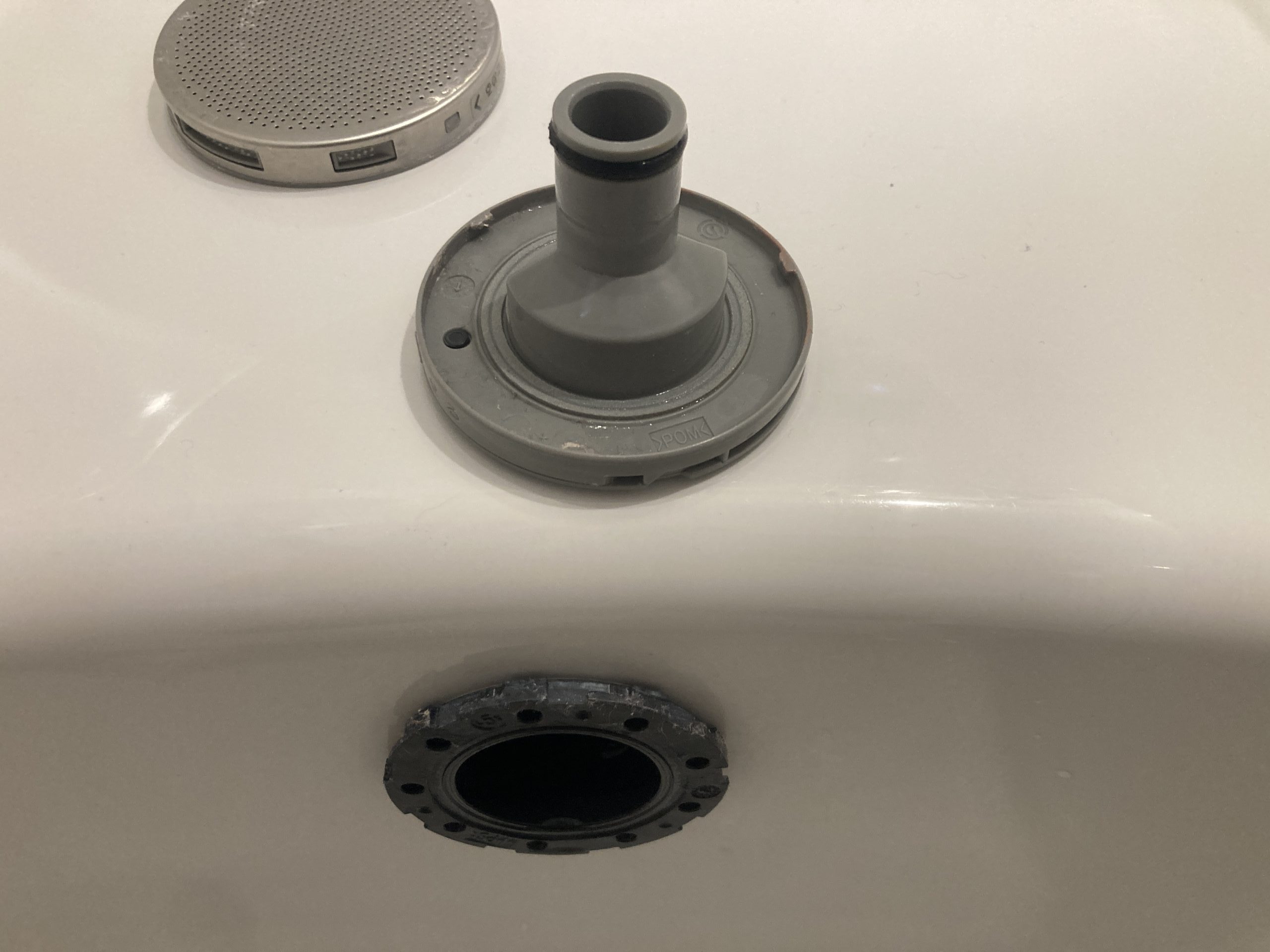 追い焚き配管の循環金具