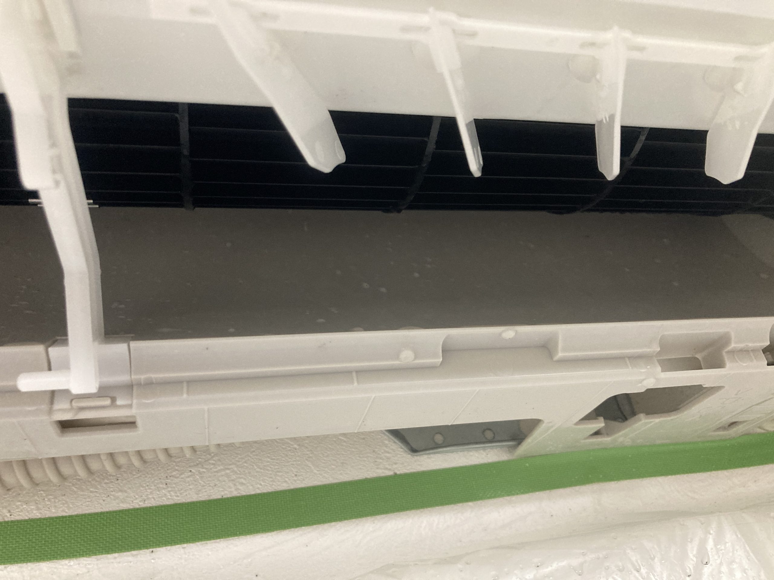 施工後:エアコン送風ファン 高圧洗浄後 アフター