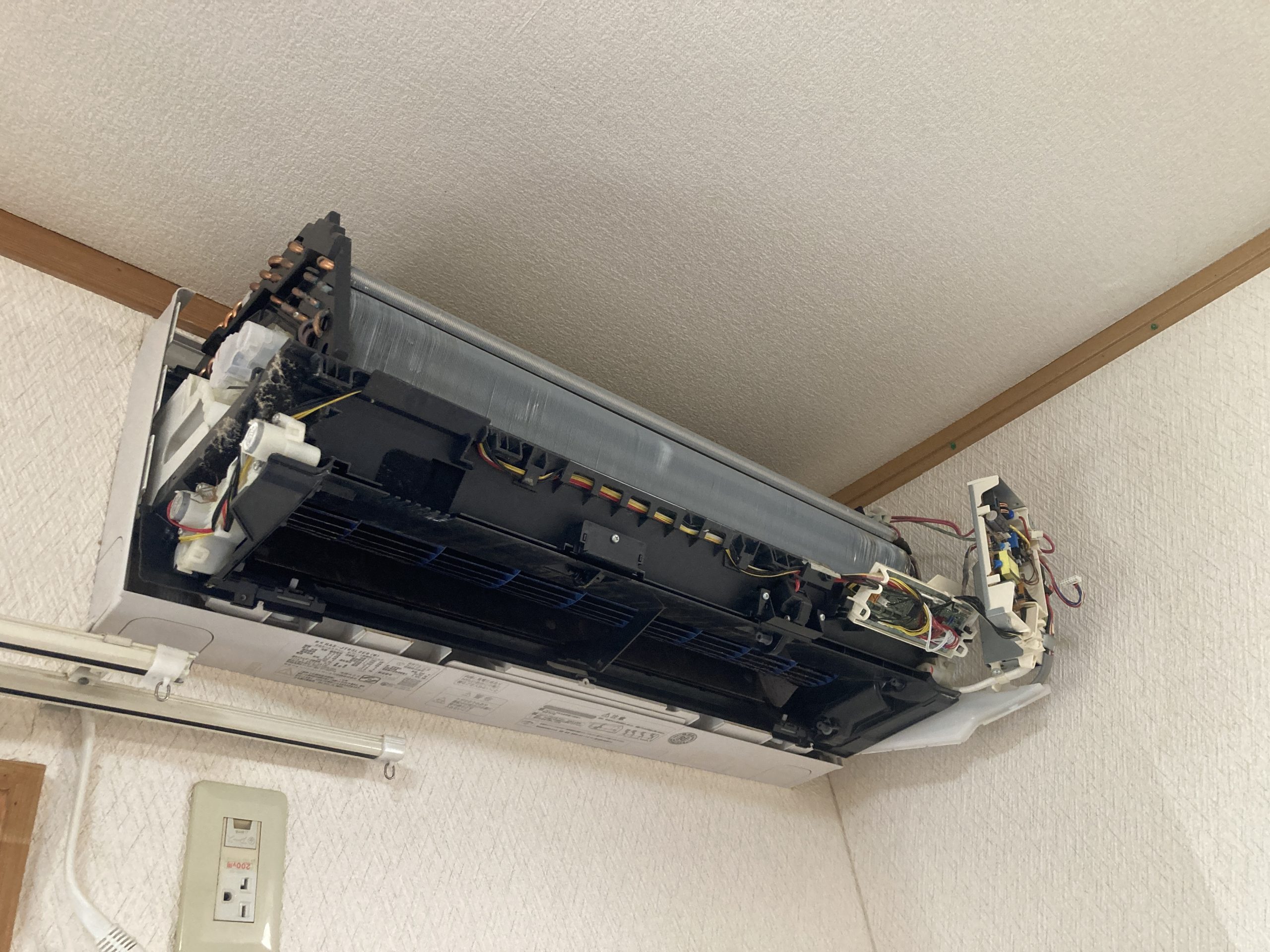 パーツを外した状態